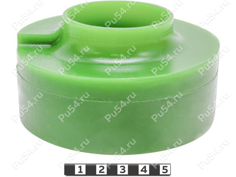 Spring spacer, rear suspension, lift + 30mm, Product Code 15-12-0053, Polyurethane, PW54/K80/светло-зеленый, Image №1