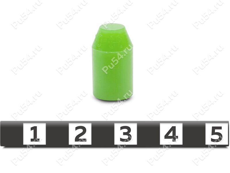 Rod D 10 x d 18, Product Code 33-01-1027, Polyurethane, PU54/M80/green, Image №1
