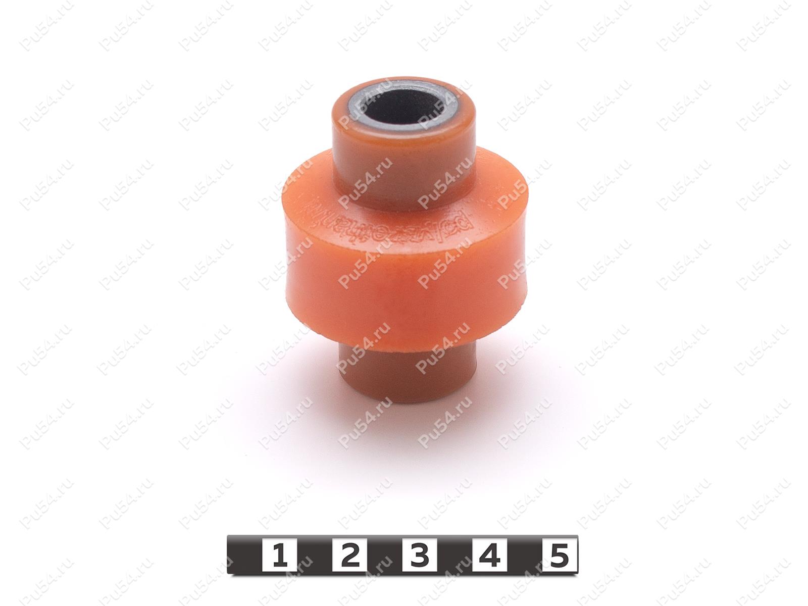 Сайлентблок амортизатора заднего верхнее крепление, Product Code 12-06-3667, Polyurethane, PU54/M72/оранжевый, Image №1