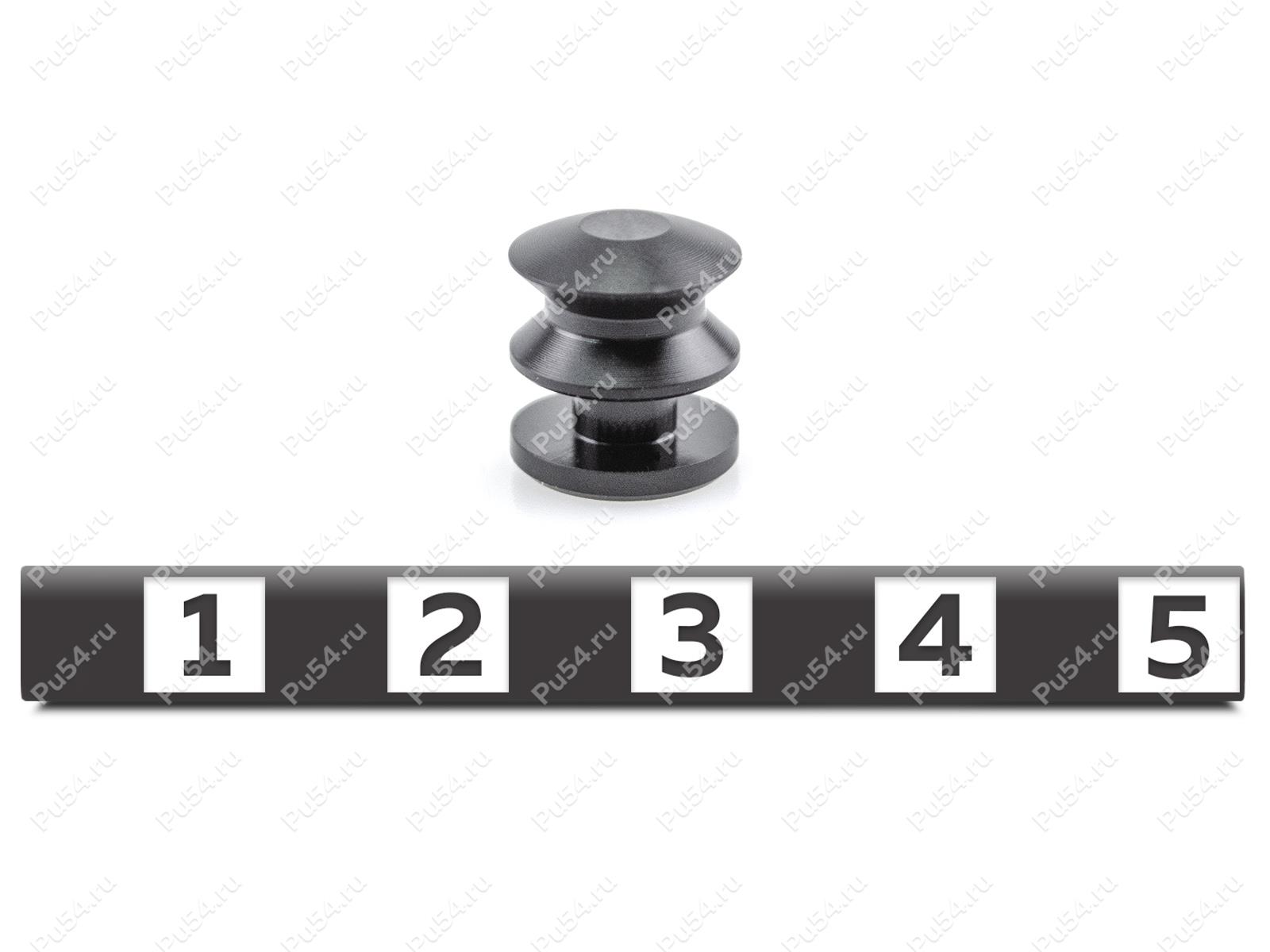 Rivet caprolon, Product Code 33-00-178P, Polyurethane, white, Image №1