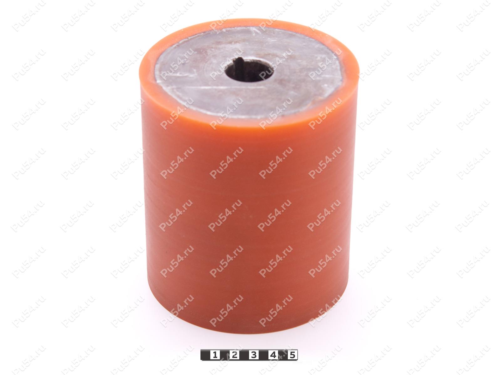 Ролик протяжной большой D113 x d100 x H130 (восстановление), Product Code 333-01-1147, Polyurethane, PU54/M72/оранжевый, Image №1
