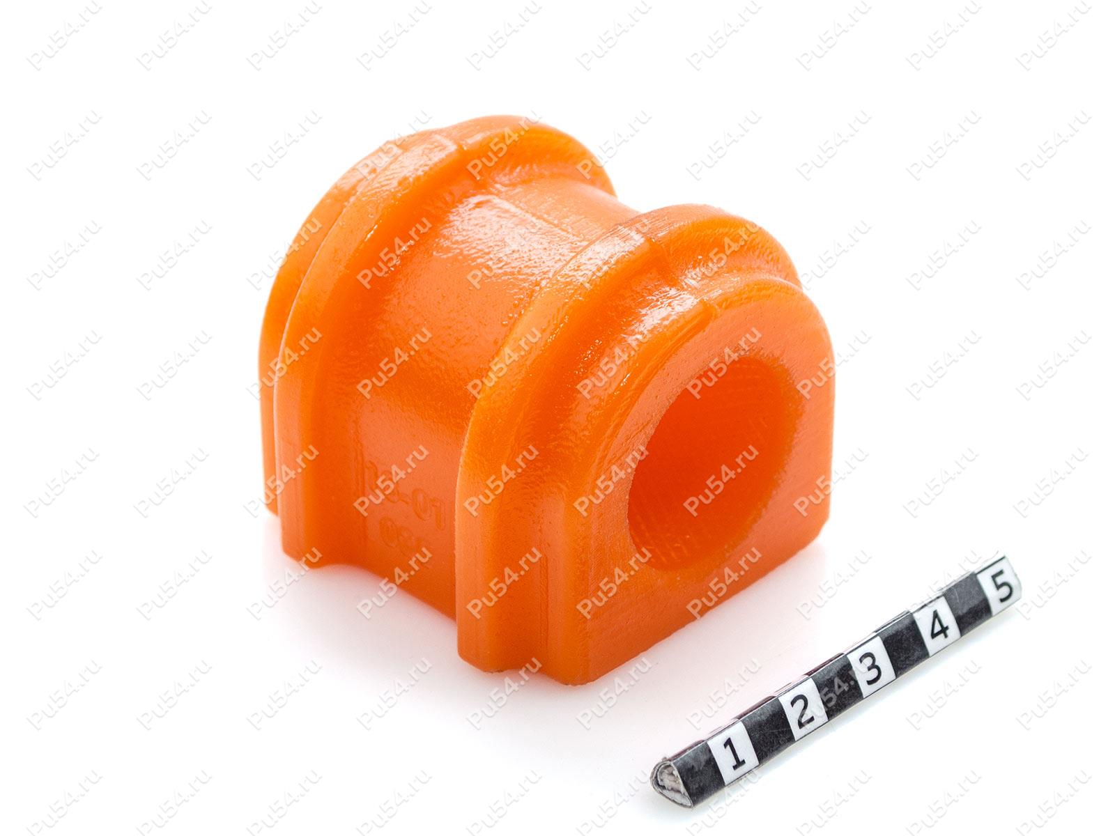 Втулка стабилизатора задней подвески,  ID =23,5мм, Product Code 18-01-030, Polyurethane, PU54i/K72/темно-оранжевый, Image №1