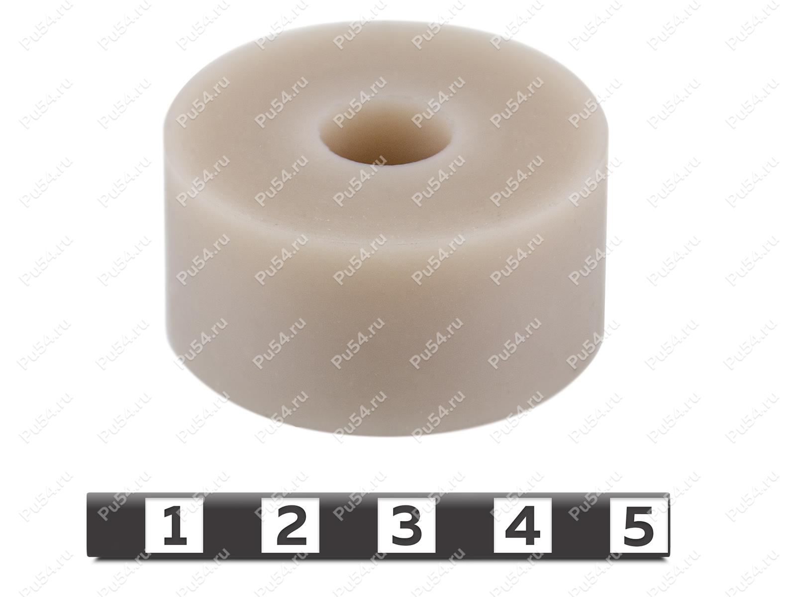 Polyurethane fragment, Product Code 33-01-863, Polyurethane, PU54/M92/красный, Image №1