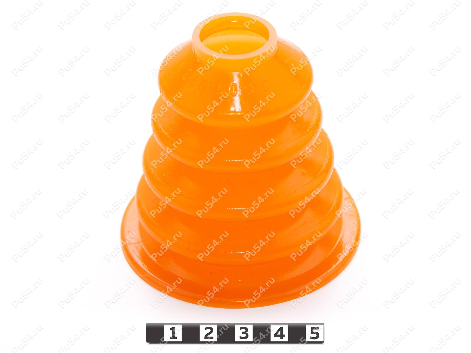 Пыльник, Product Code 33-05-013, Polyurethane, PU54/M72/оранжевый, Image №1