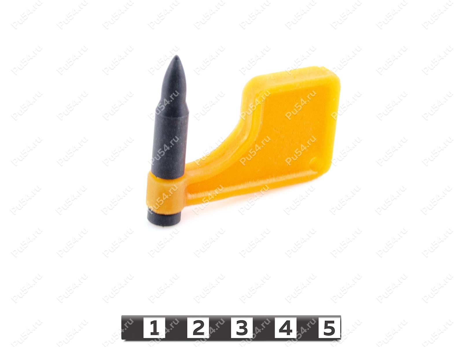 Gun safety flag, Product Code 33-07-002, Polyurethane, PU54/M71/orange, Image №1