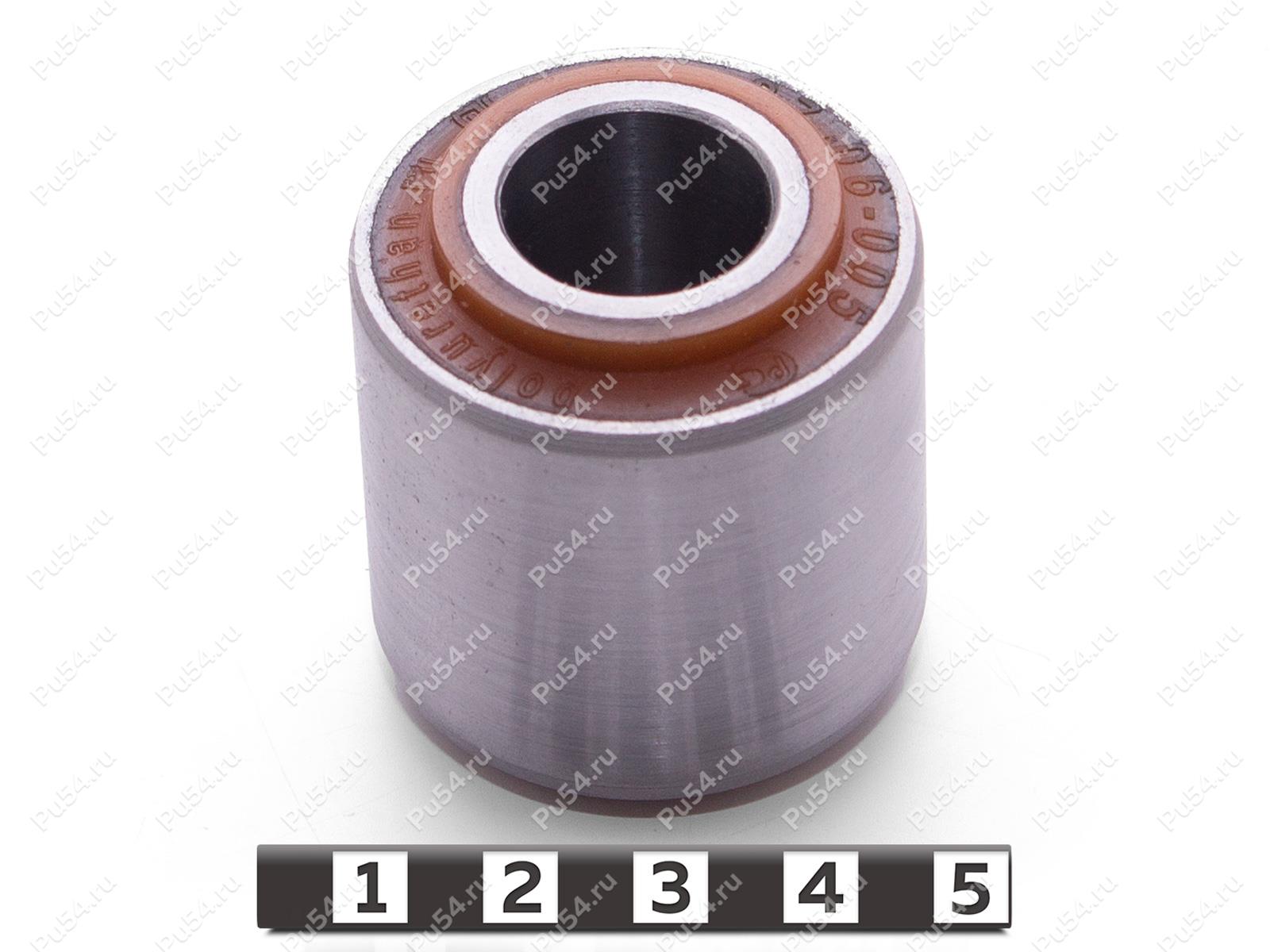 Сайлентблок рычага передней подвески к кузову, Product Code 27-06-005, Polyurethane, PU54/M72/оранжевый, Image №1