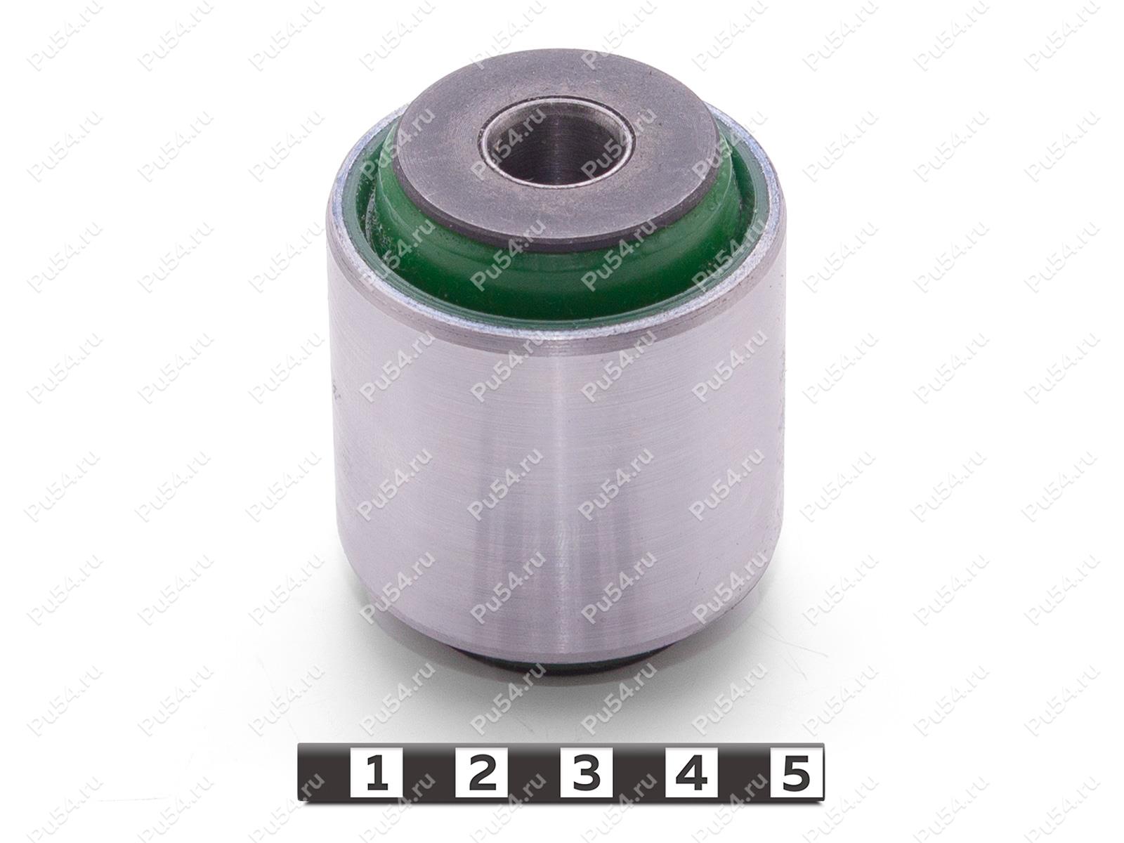 Сайлентблок нижнего продольного рычага задней подвески, Product Code 17-06-0201, Polyurethane, PU54/M80/зеленый, Image №1