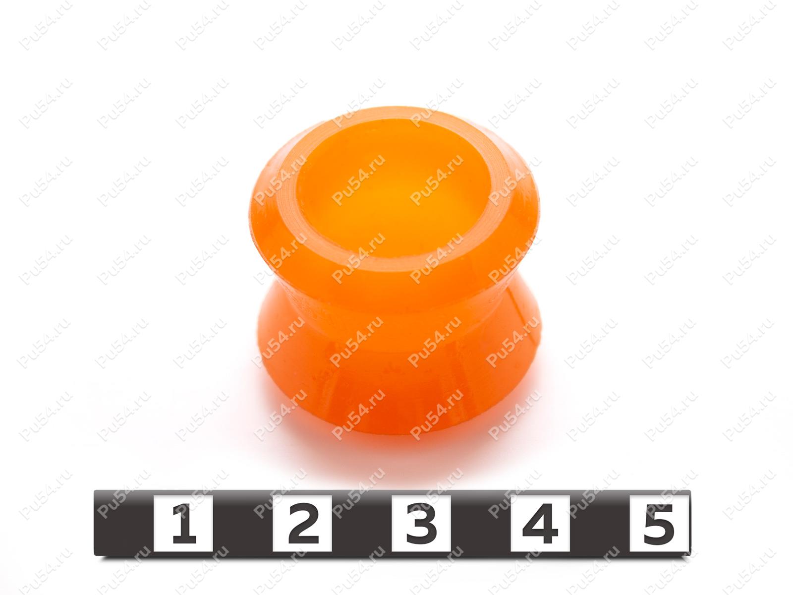 Втулка амортизатора верхняя, Product Code 55-03-006, Polyurethane, PU54/M72/оранжевый, Image №1