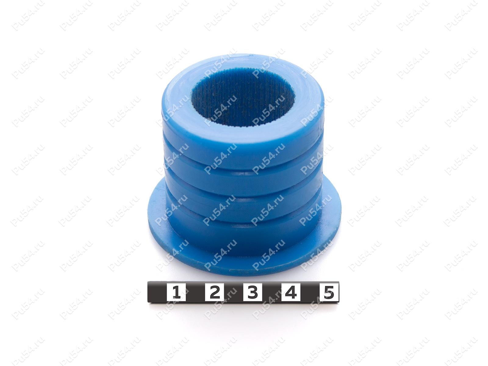 Втулка рычага заднего подрессоривания кабины (28*44*37), Product Code 31-01-082, Polyurethane, PU54/M87/синий, Image №1