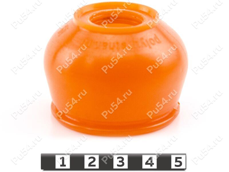 Ball-joint dust boot, Product Code 1-05-051, Polyurethane, PU54/M71/orange, Image №1