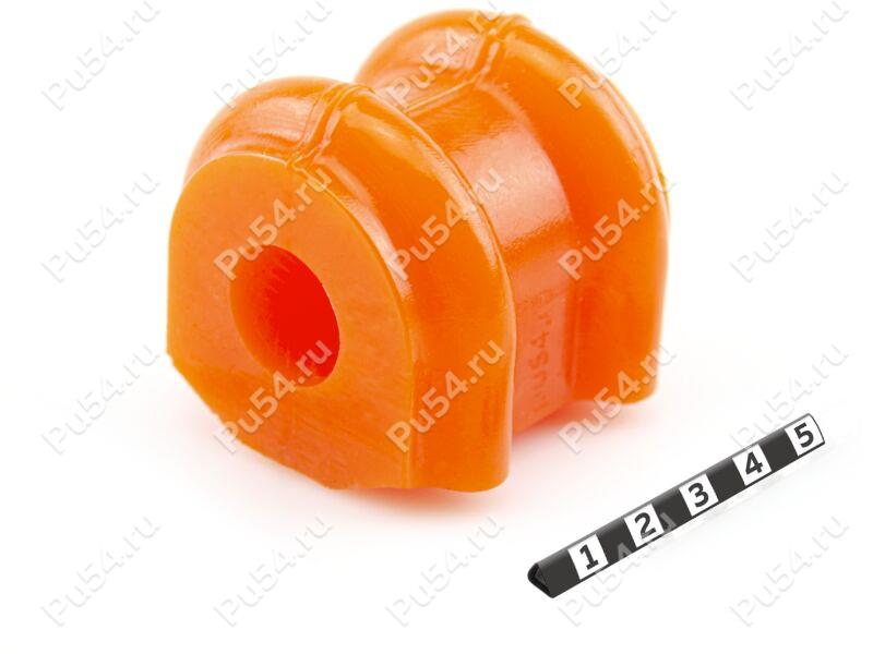 Stabilizer bushing, rear suspension, ID=18.3 mm, Product Code 16-01-084, Polyurethane, PU54/M71/orange, Image №1