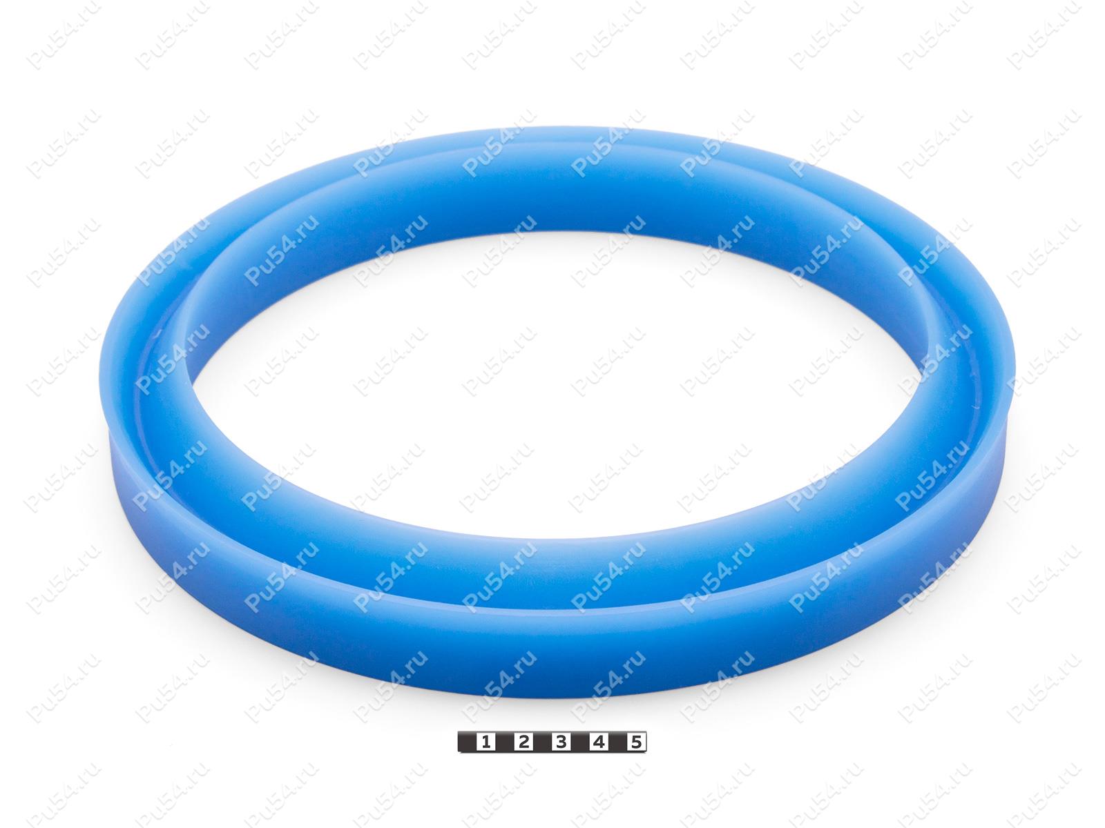 Манжета ПУ 265х215,4х35 мм, Product Code 33-78-321, Polyurethane, PU54/M87/синий, Image №1
