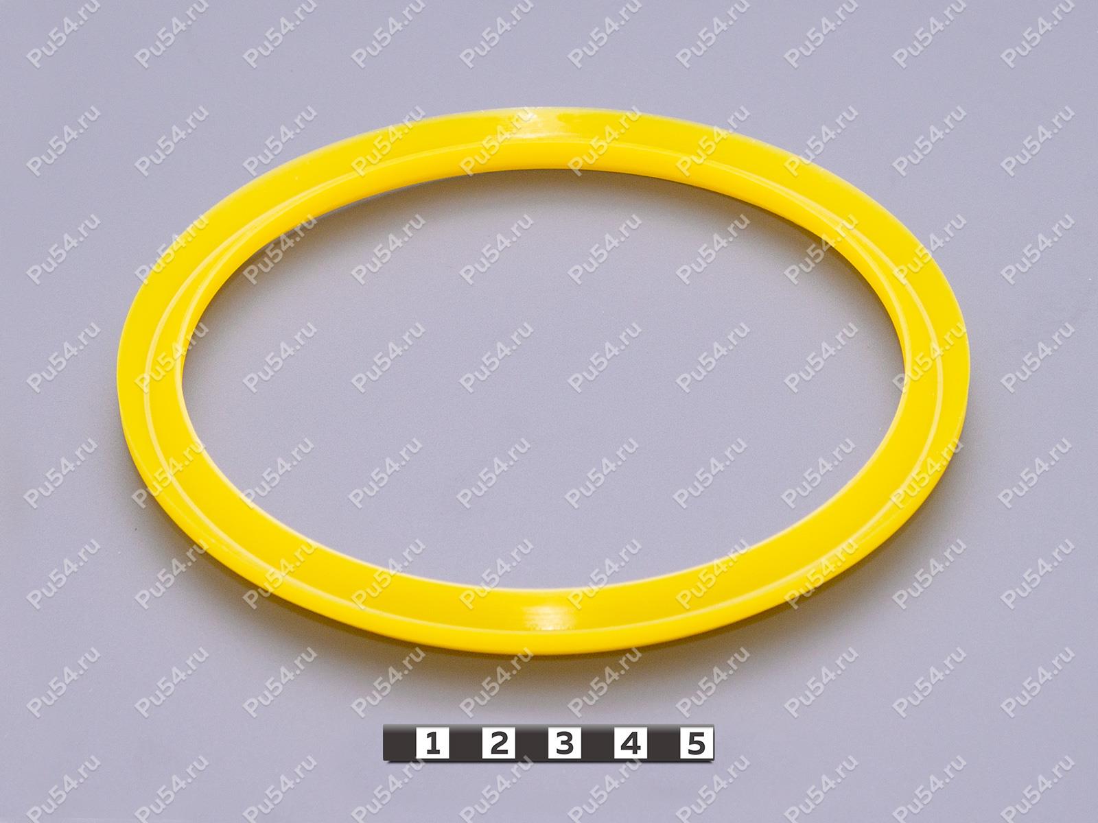 Манжета полиуретановая шевронного типа 120*140*9, Product Code 33-78-332, Polyurethane, PU54/M95/желтый, Image №1