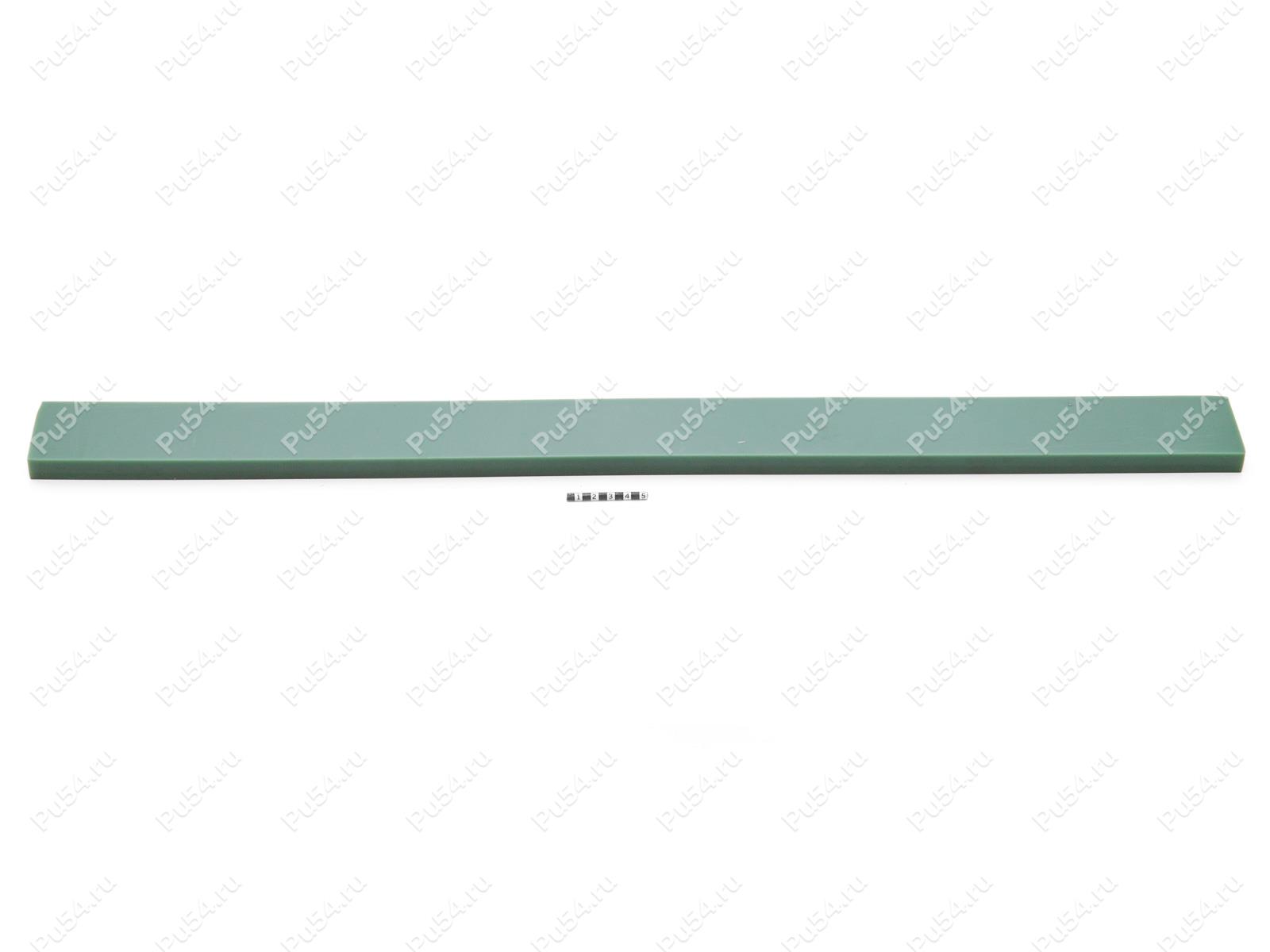 Пластина 60+-1 х 760+-3 х 16+-0,3 мм, Product Code 33-01-1696, Polyurethane, PW54/K80/светло-зеленый, Image №1
