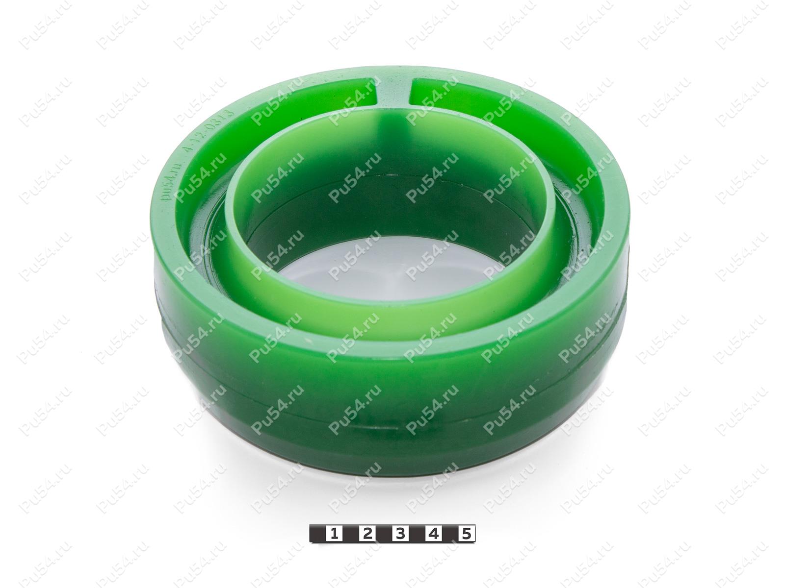 Проставка задней пружины  +30мм, Product Code 4-12-0313, Polyurethane, PW54/K80/светло-зеленый, Image №1