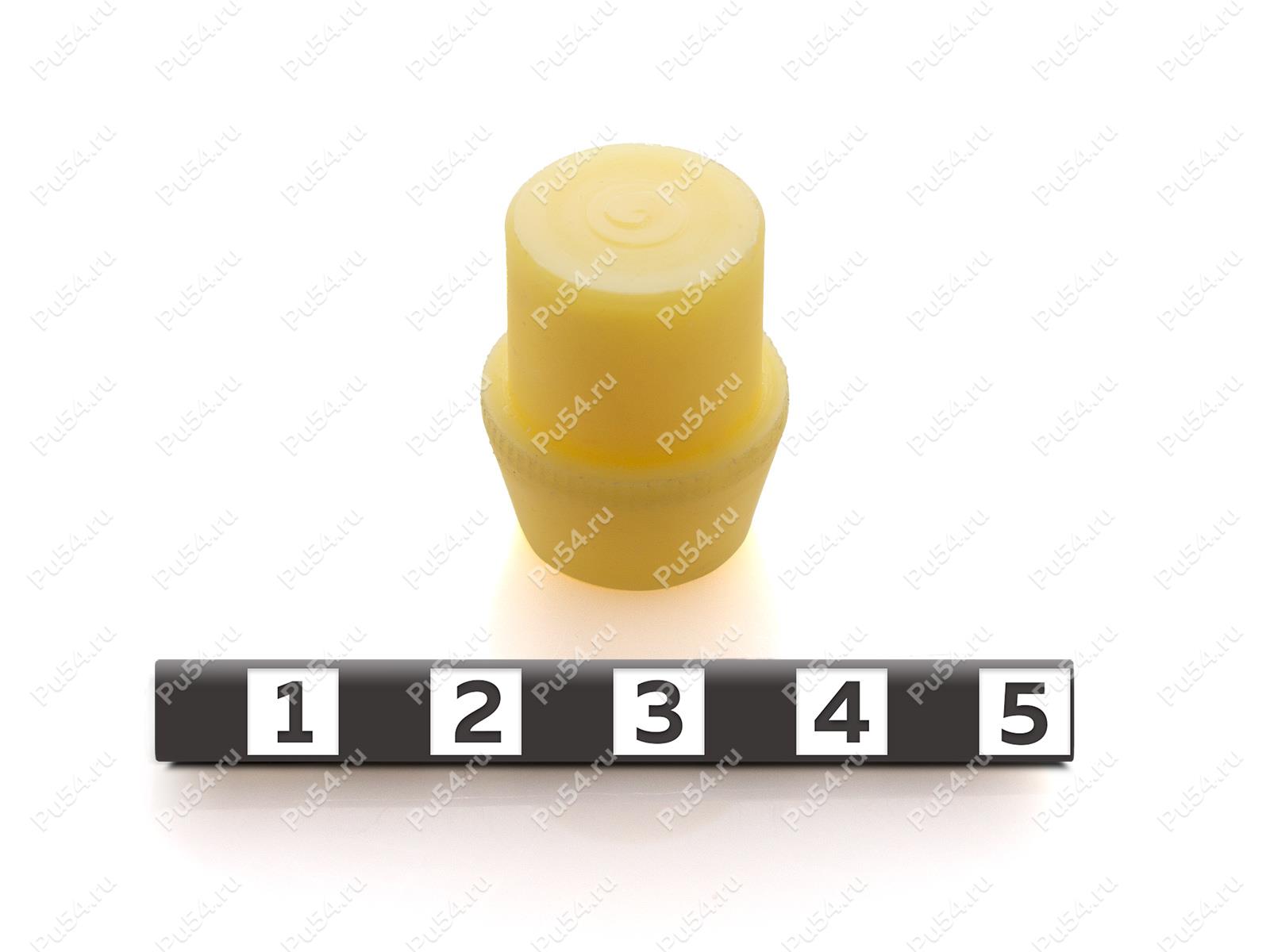 Наконечник буфера, Product Code 33-01-1538, Polyurethane, PU54/M95/желтый, Image №1