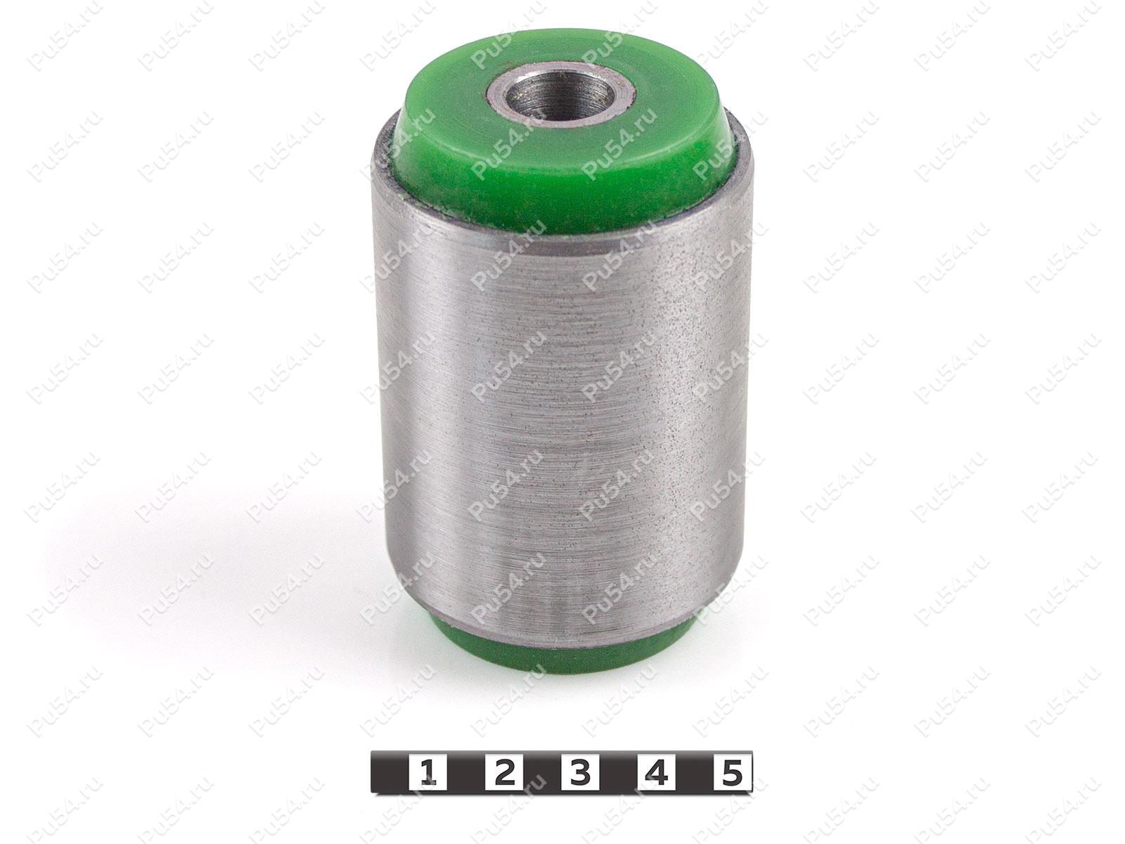 Сайлентблок тюнинговой рессоры большой 14,2*51,1*80*64, Product Code 19-06-901, Polyurethane, PU54/M80/зеленый, Image №1