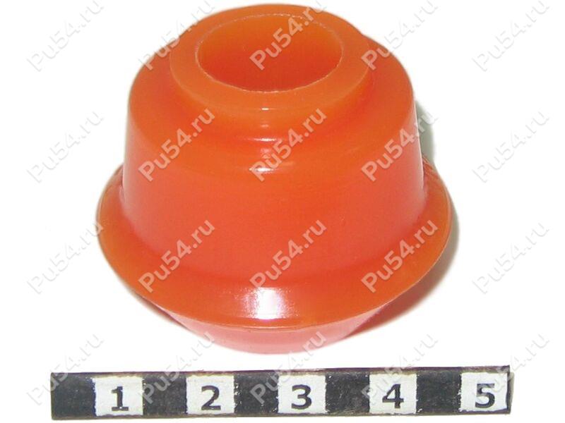 Stabilizer bar end bushing, front suspension, ID = 16 mm, Product Code 24-01-2293, Polyurethane, PU54i/K72/темно-оранжевый, Image №1