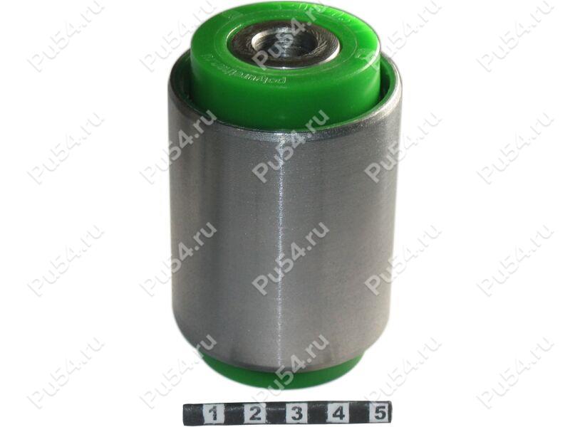 Low trailing arm silent block, rear suspension (axle), pressed-in, Product Code 1-06-0371, Polyurethane, Image №1