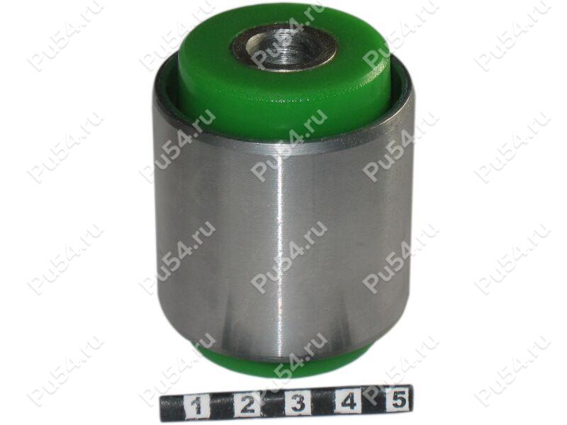 High trailing arm silent block, rear suspension, pressed-in, Product Code 1-06-0381, Polyurethane, Image №1