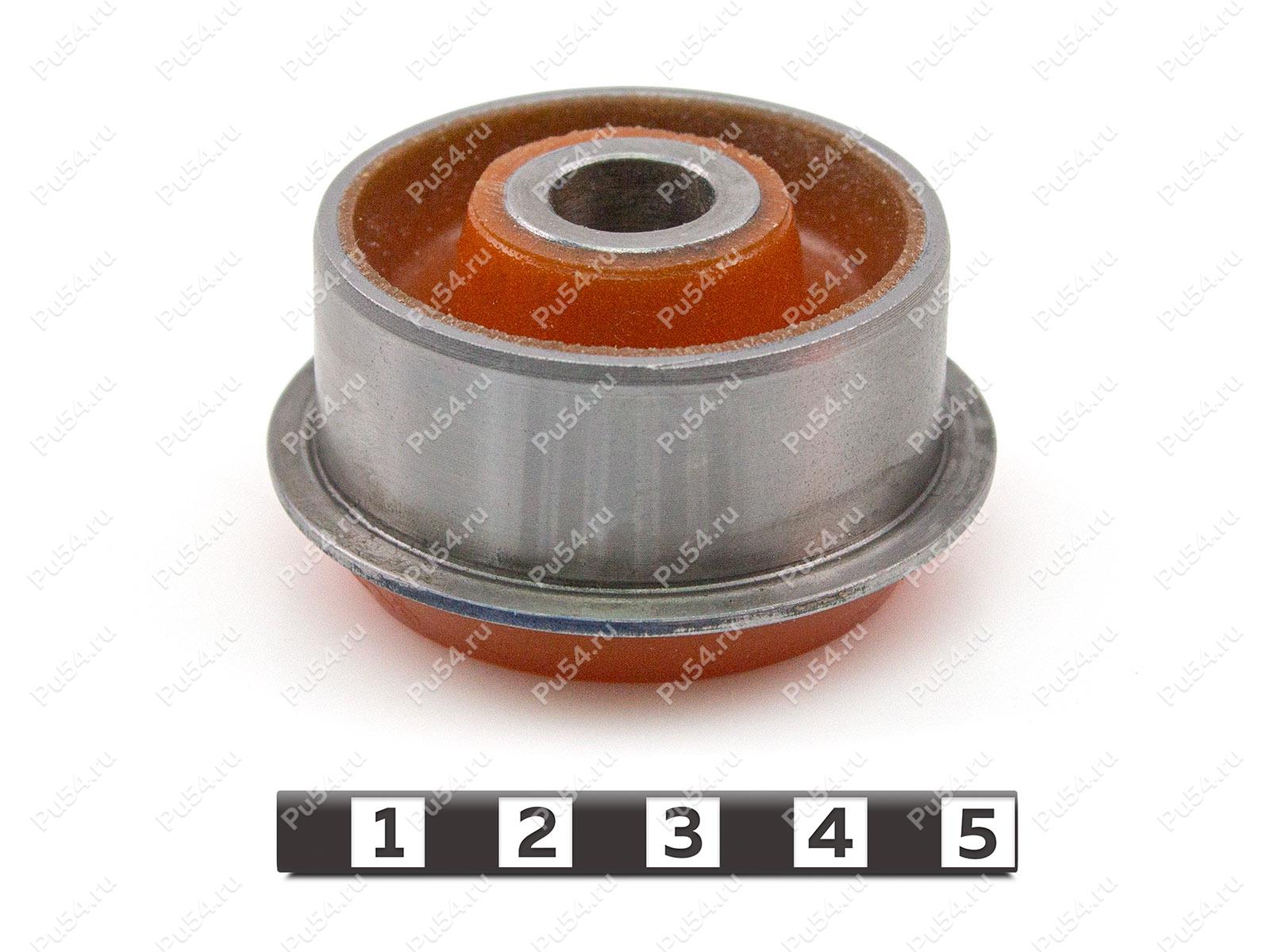 Сайлентблок задней балки, Product Code 29-06-036, Polyurethane, PU54/M72/оранжевый, Image №1