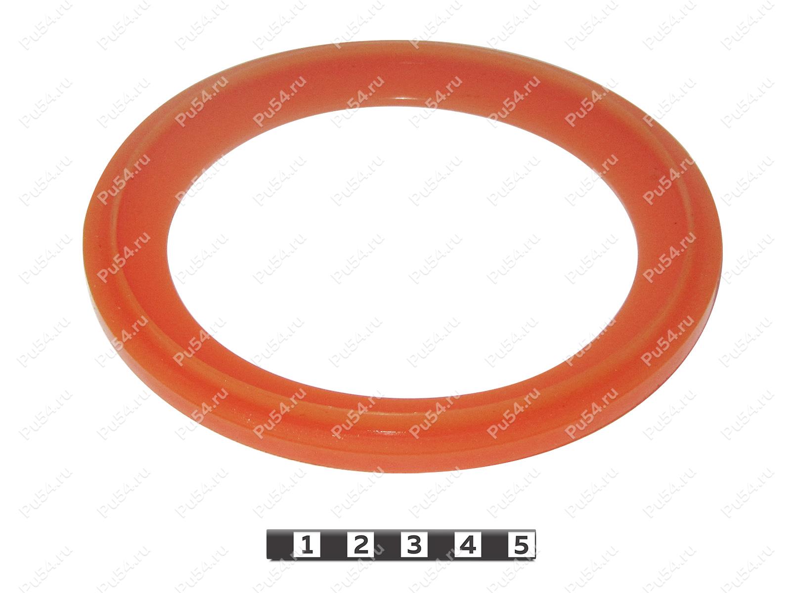 Steering knuckle gasket, Product Code 9-05-001, Polyurethane, PU54/M92/красный, Image №1