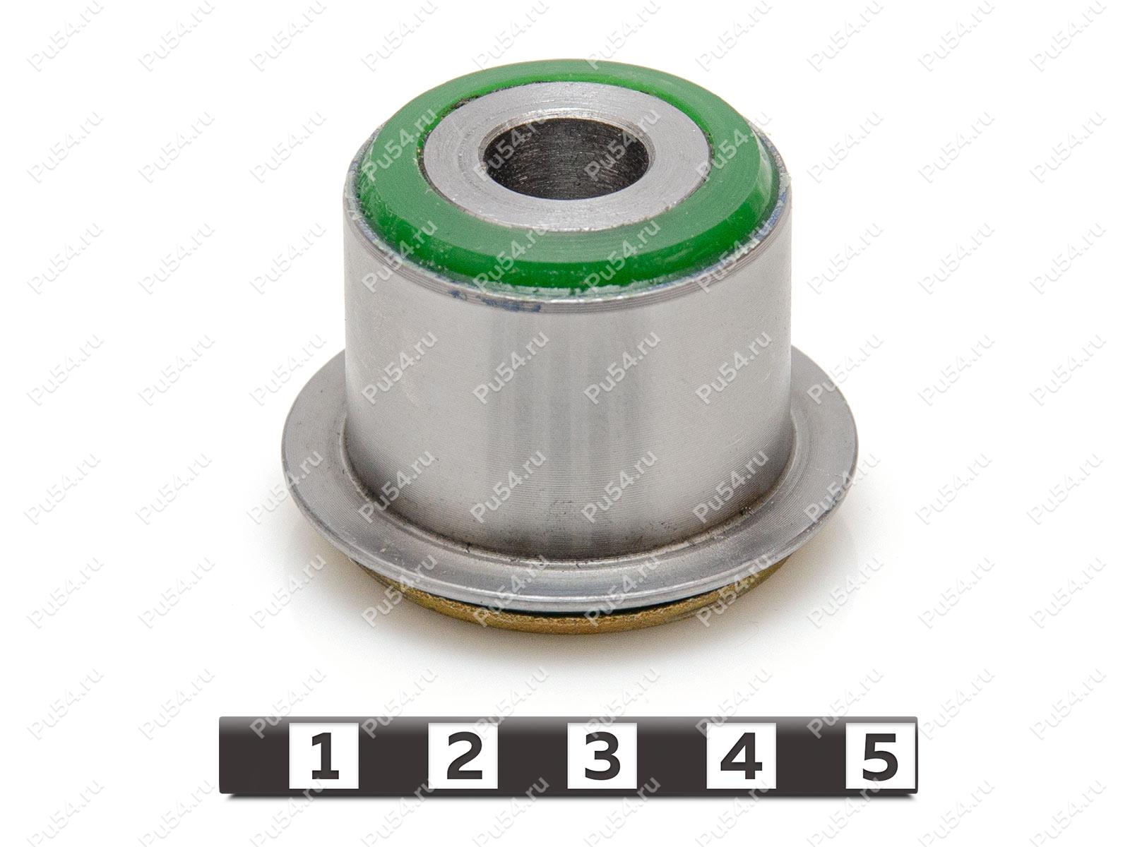 Сайлентблок рычага передней подвески передний запрессованный, Product Code 29-06-0371, Polyurethane, PU54/M80/зеленый, Image №1