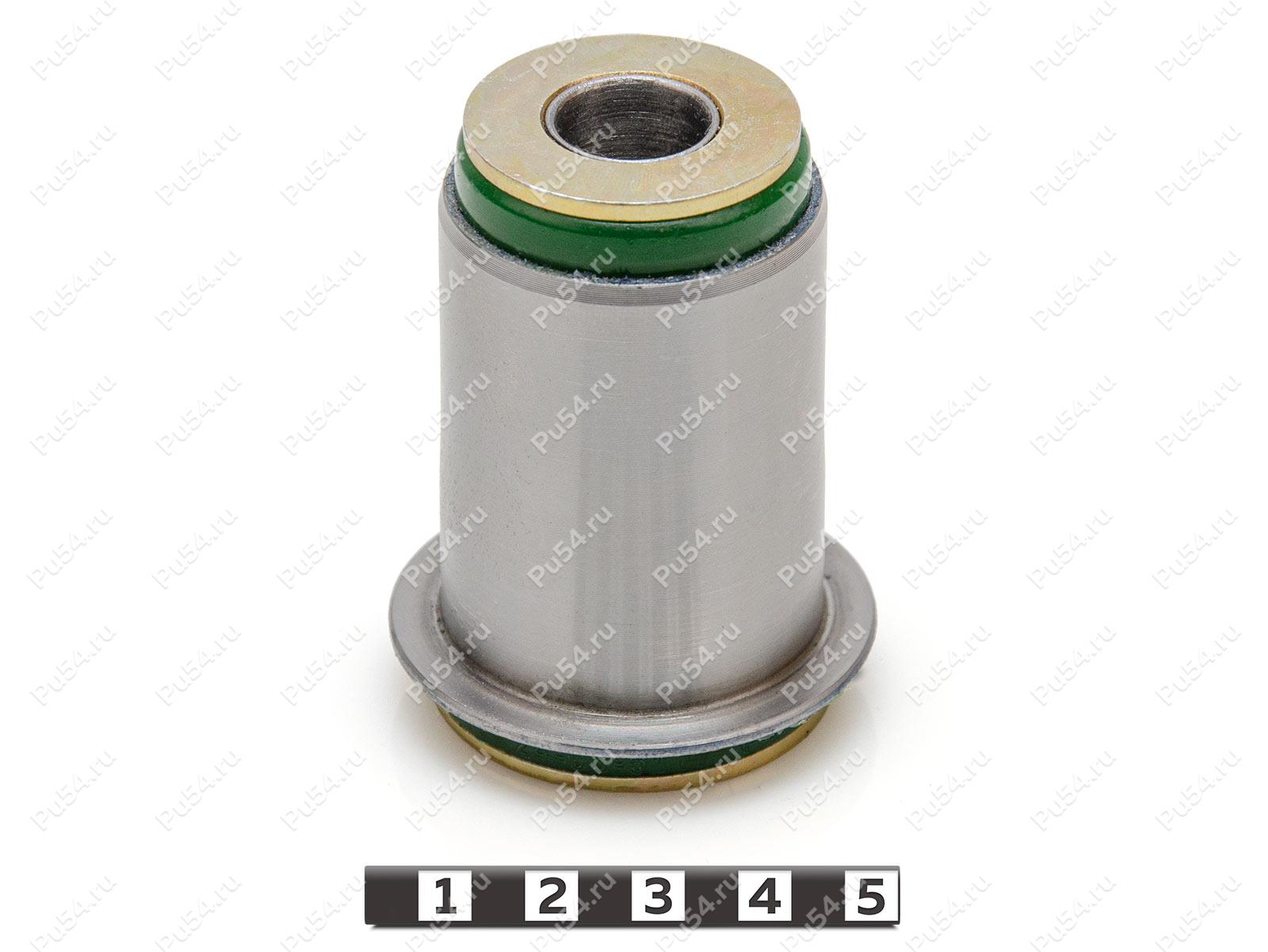 Сайлентблок верхнего рычага задней подвески запрессованный, Product Code 24-06-5111, Polyurethane, PU54/M80/зеленый, Image №1