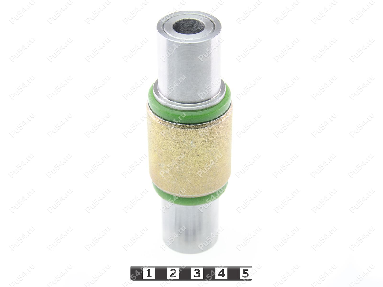 Frontal lower lateral arm silent block, rear suspension (underframe) (pressed-in), Product Code 3-06-6951, Polyurethane, PU54/M80/green, Image №1