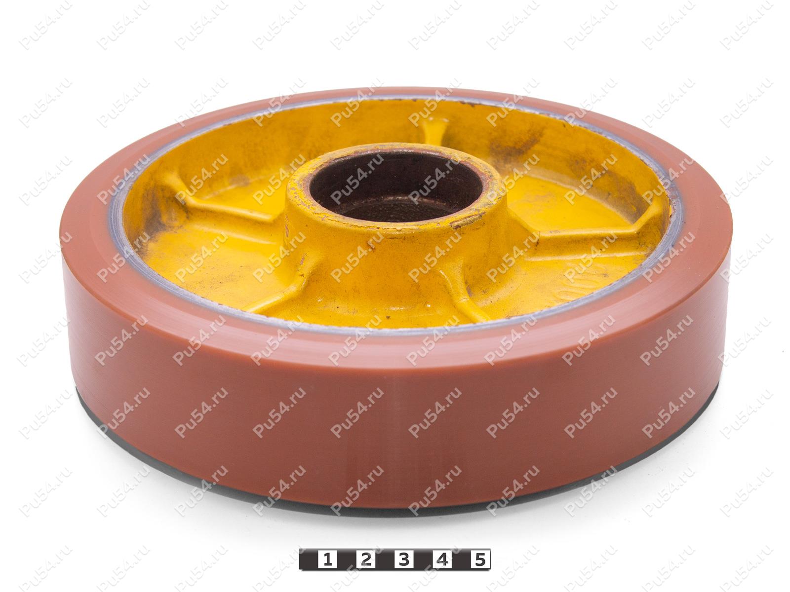 Колесо D202 x d178 x H50 (восстановление), Product Code 333-01-1225, Polyurethane, PU54Q/E95коричневый, Image №1