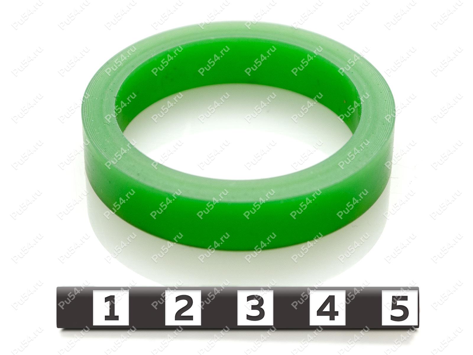 Кольцо D49 x d 39 x H 9,5, Product Code 33-01-1359, Polyurethane, PU54/M80/зеленый, Image №1