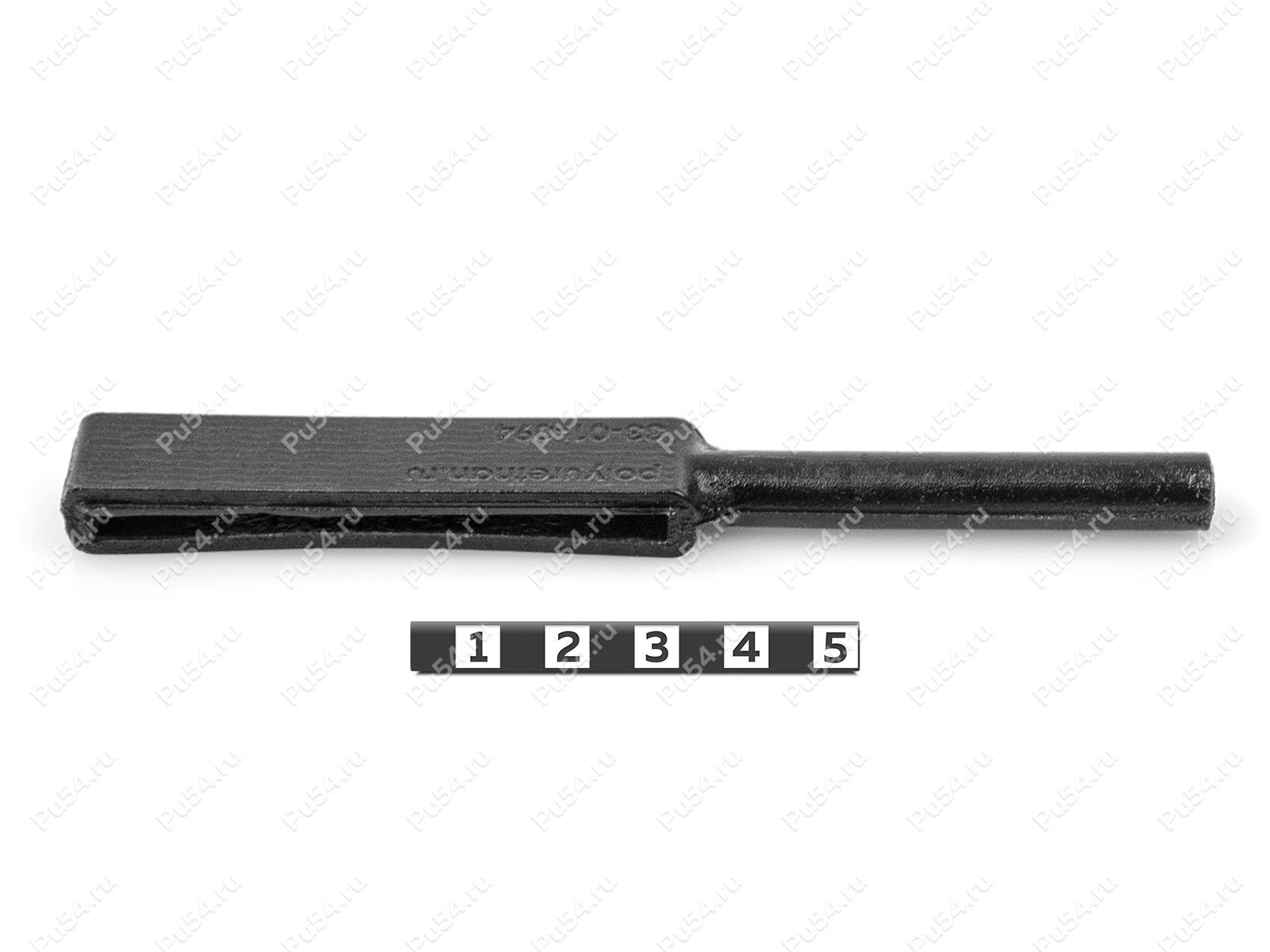 Horsewhip flap, Product Code 33-01-094, Polyurethane, PU54/M71/black, Image №1