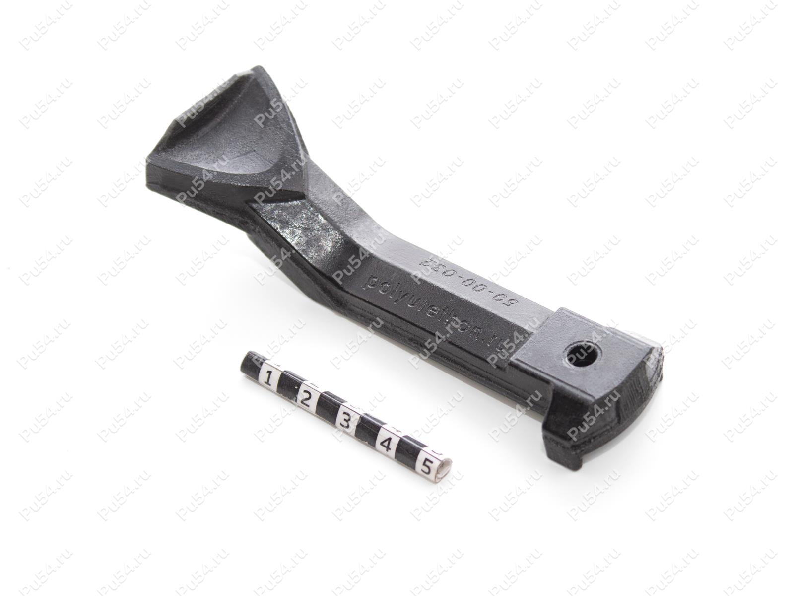 Snowmobile hood strap., Product Code 50-00-032, Polyurethane, PU54/M71/black, Image №1