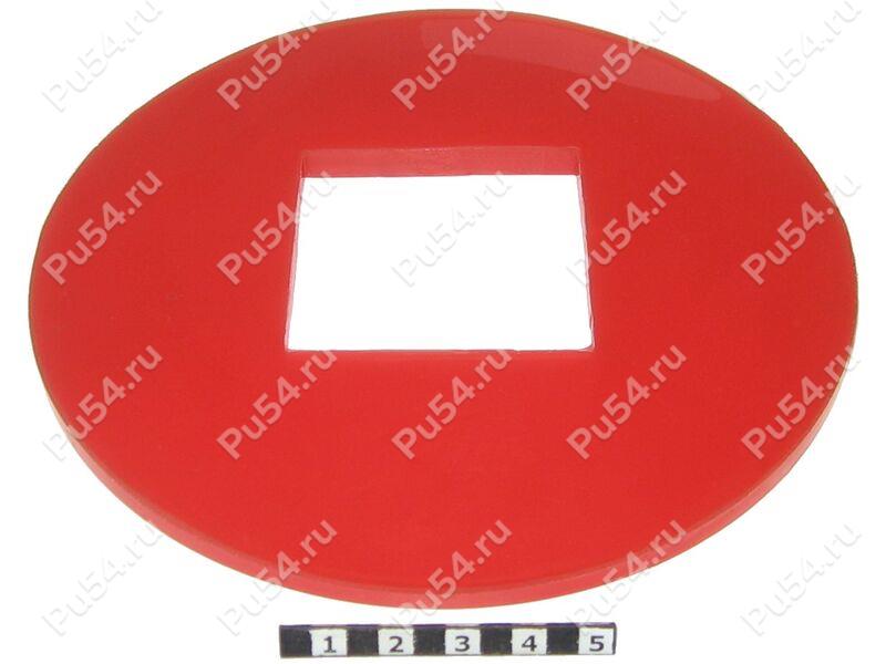 Roll with square hole, Product Code 33-01-2191, Polyurethane, Image №1