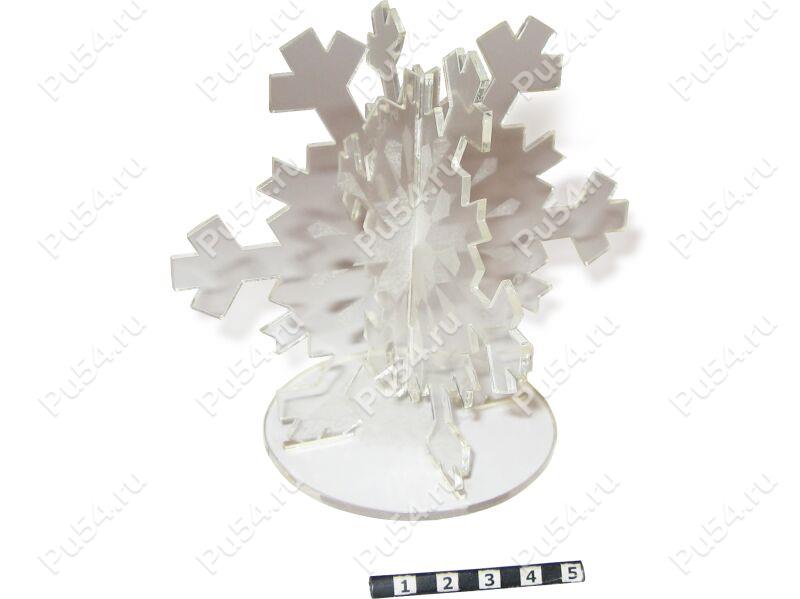 Token "Snowflake" (plastic), Product Code 56-20-038, Polyurethane, Image №1