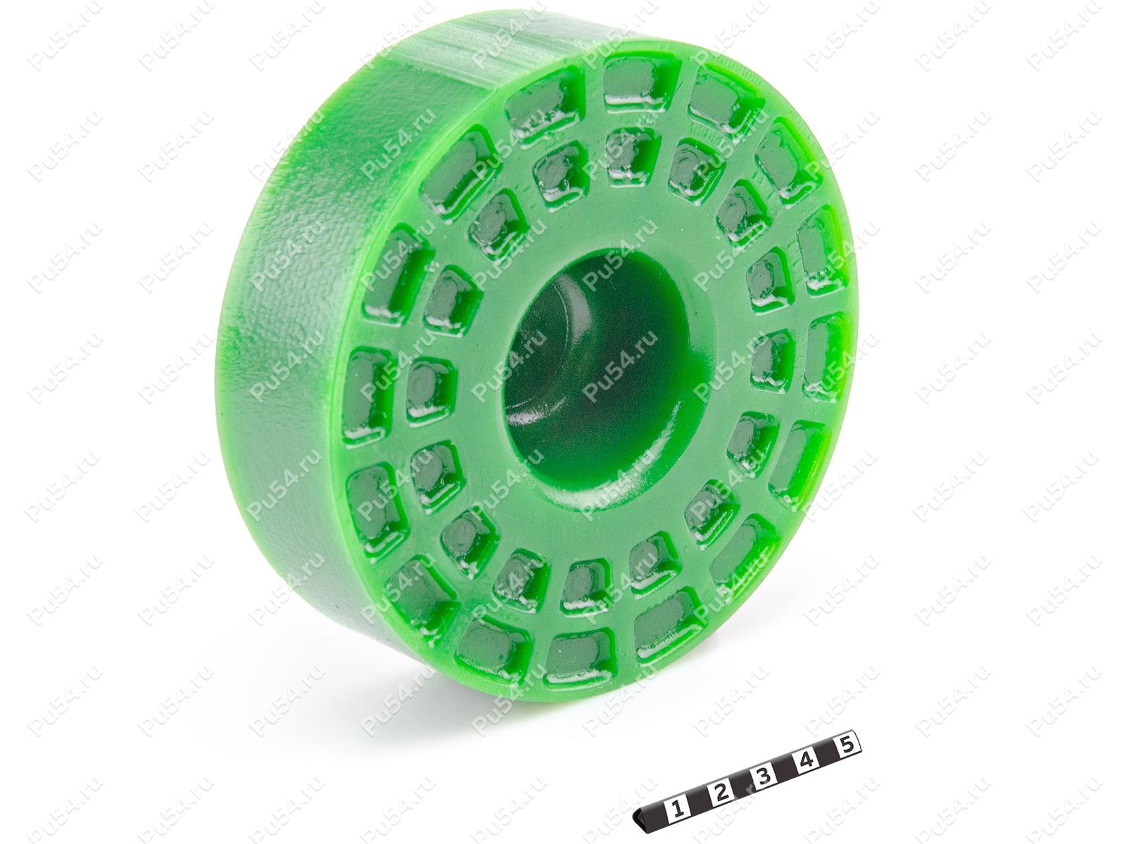 Spring spacer, rear suspension (lift +30 mm), Product Code 24-12-0043, Polyurethane, PW54/K80/светло-зеленый, Image №1