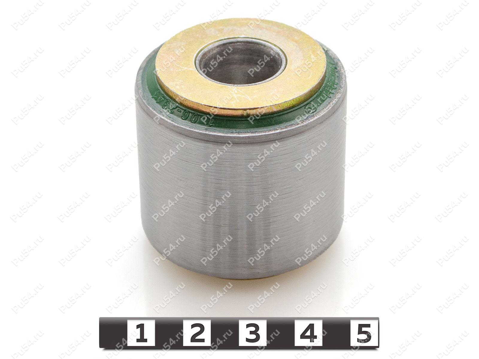 Stabilizer  silent block, rear suspension (end), pressed-in, Product Code 1-06-2341, Polyurethane, PU54/M80/зеленый, Image №1