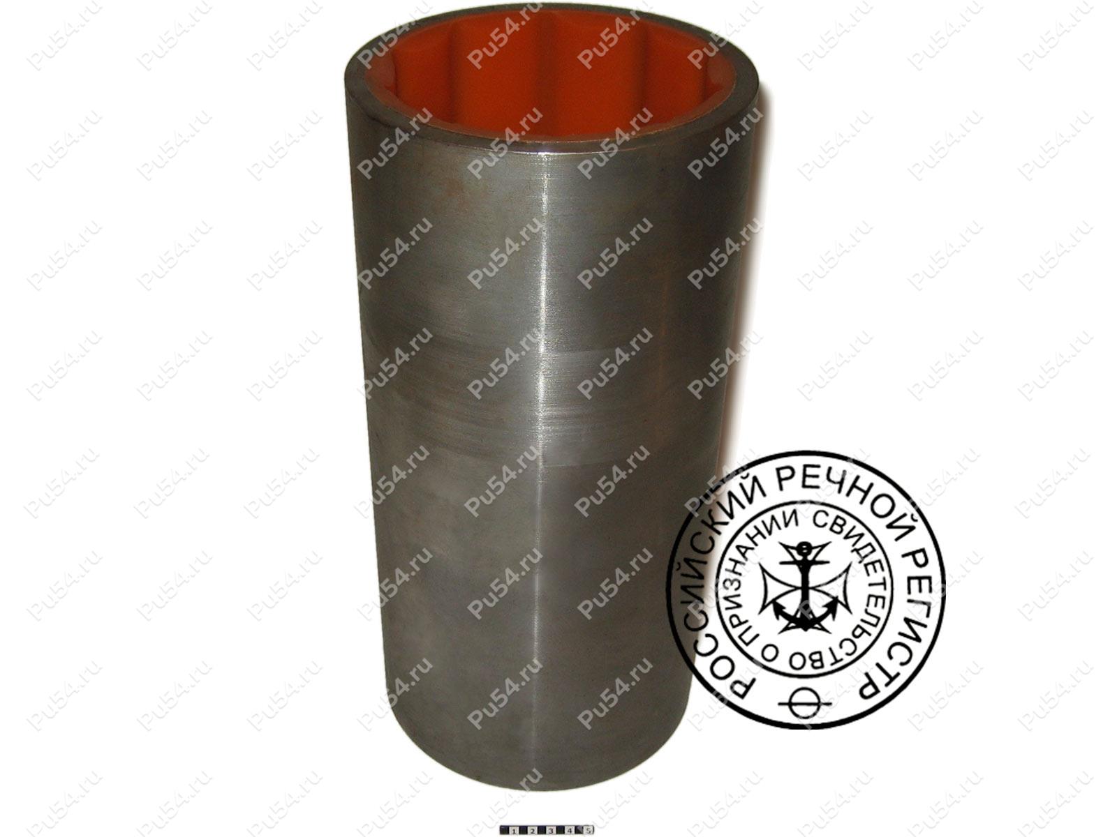 Goodrich Cutless bearing, Product Code 39-01-140, Polyurethane, PU54/K71/dark orange, Image №1