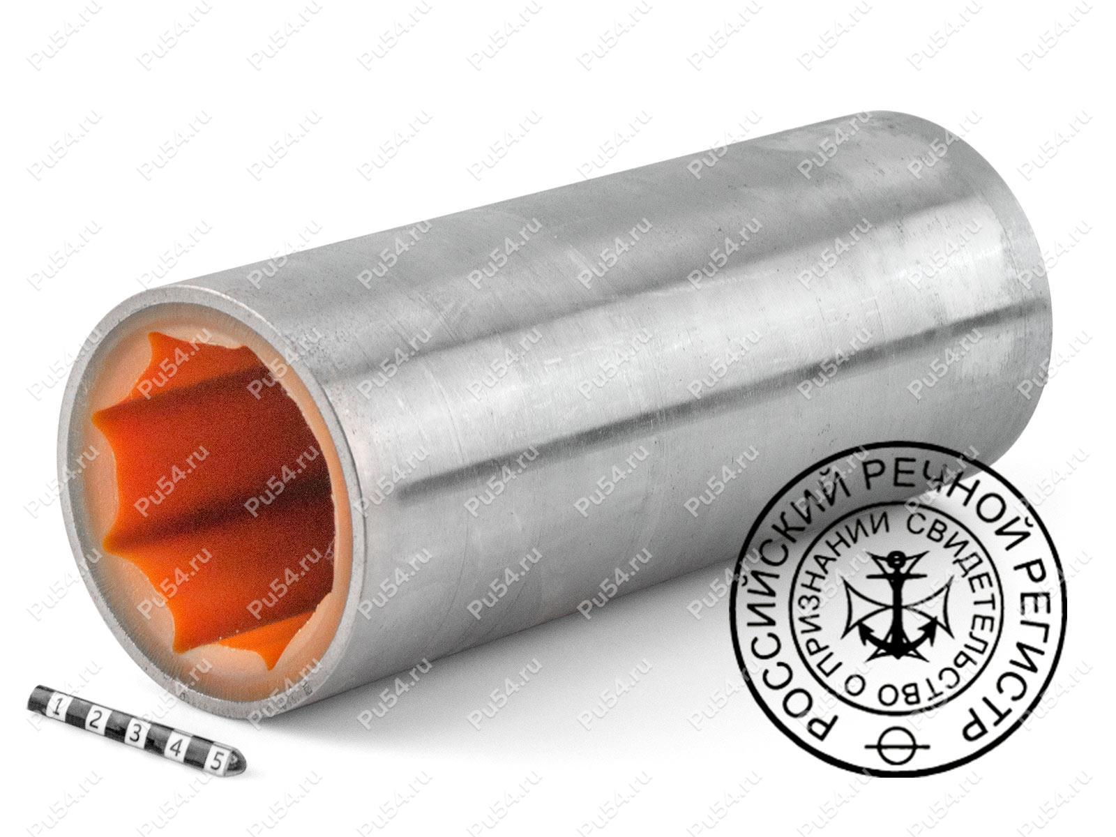 Goodrich Cutless bearing, Product Code 39-01-0551M, Polyurethane, PU54/K71/dark orange, Image №1