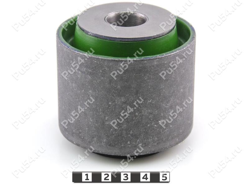 Lower control arm rear silent block, front suspesion (without bracket, pressed-in), Product Code 1-06-15271, Polyurethane, PU54/M80/green, Image №1