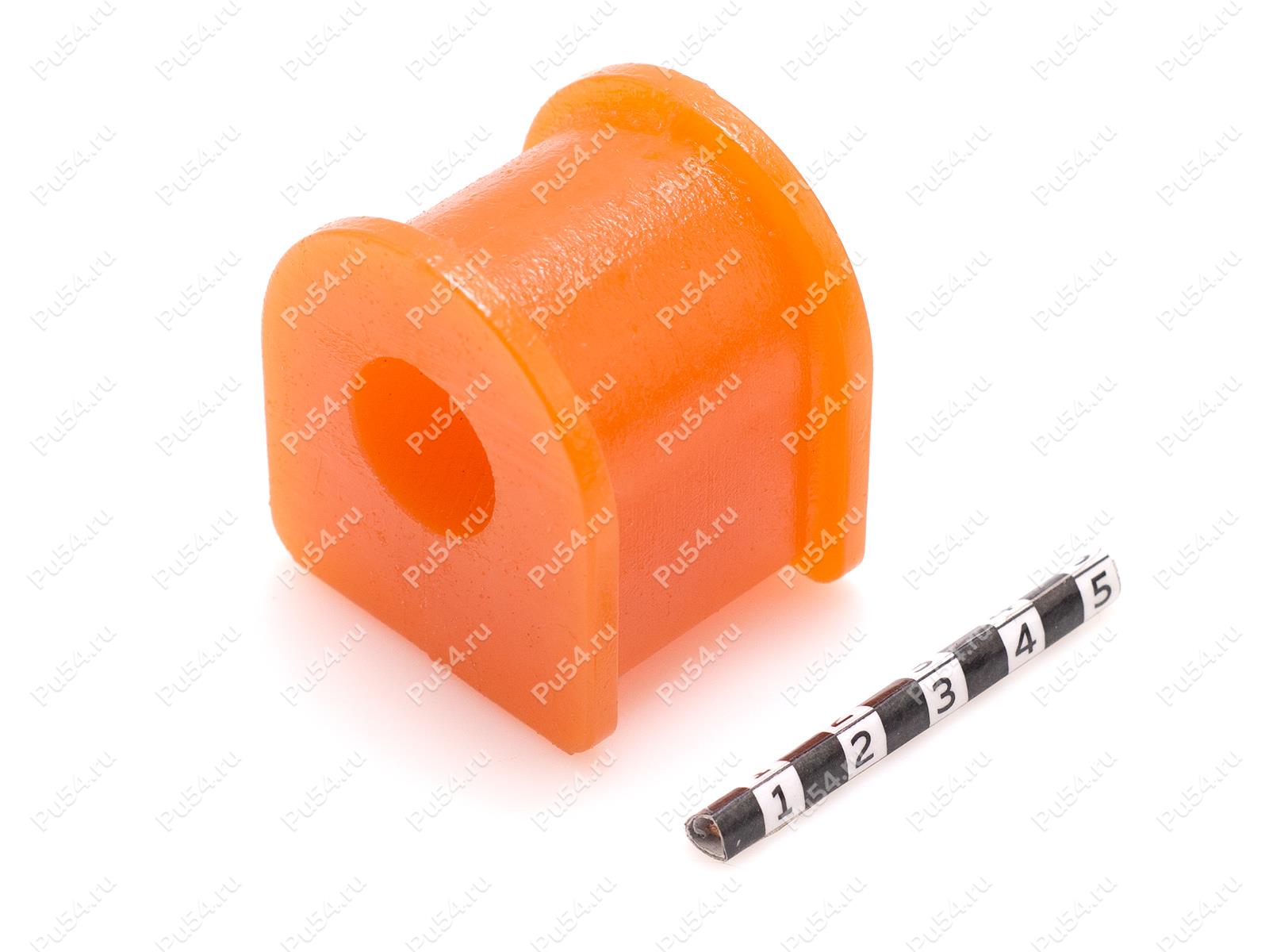 Втулка стабилизатора, ID =18мм, Product Code 55-01-307, Polyurethane, PU54/M72/оранжевый, Image №1