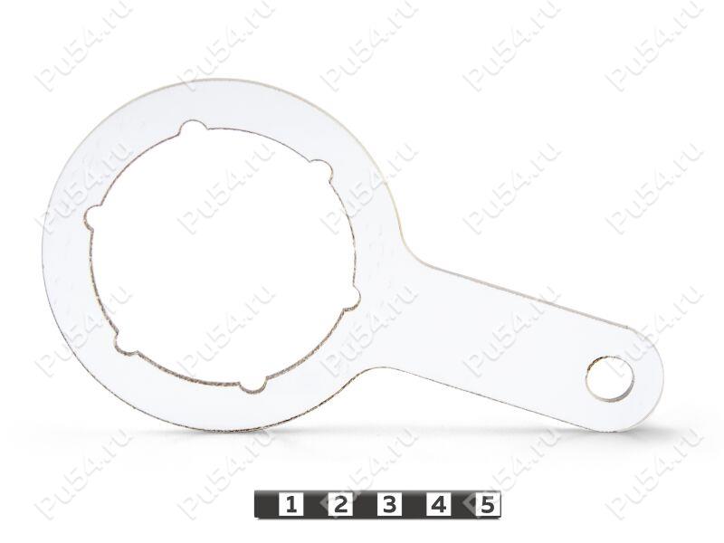 "Extrim" gas can opener (with handle), Product Code 56-01-131, Polyurethane, 4mm transparent, Image №1