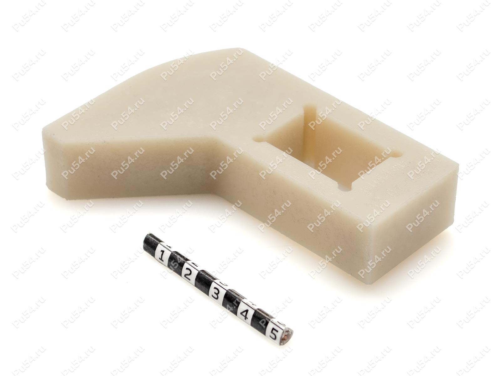 Пластина транспортировочная 20х65х90 мм, Product Code 33-01-1467, Polyurethane, PU54/M92/бежевый, Image №1