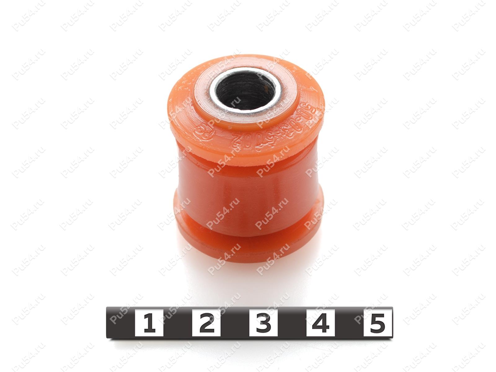 Сайлентблок амортизатора передней/задней подвески усиленный, Product Code 50-03-5002, Polyurethane, PU54/M72/оранжевый, Image №1