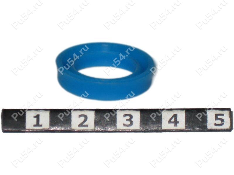 Polyurethane cuff D 22 x d 16 x h 5, Product Code 70-00-005, Polyurethane, PU54/M87/синий, Image №1