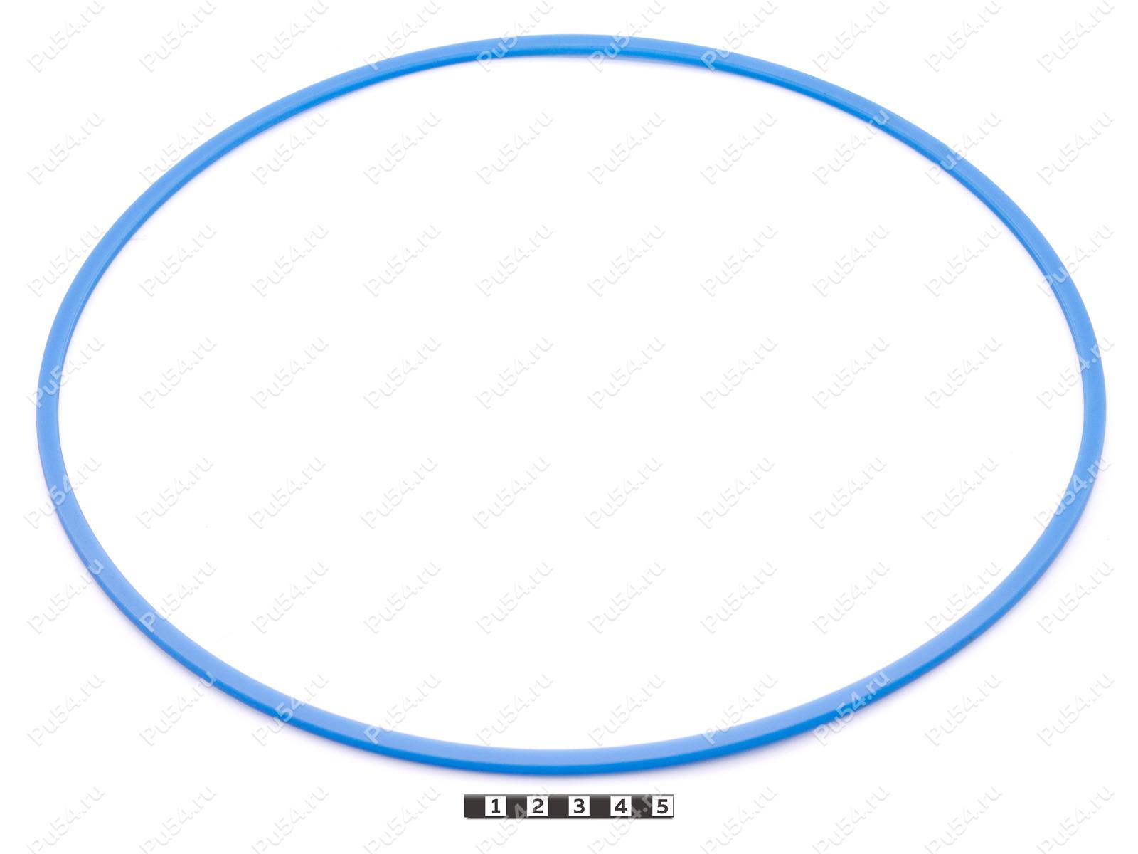 Уплотнение крышки / поршня 275x266,4x4/3,72 статическое, профиль DK127, Product Code 70-08-964201, Polyurethane, PU54/M87/синий, Image №1