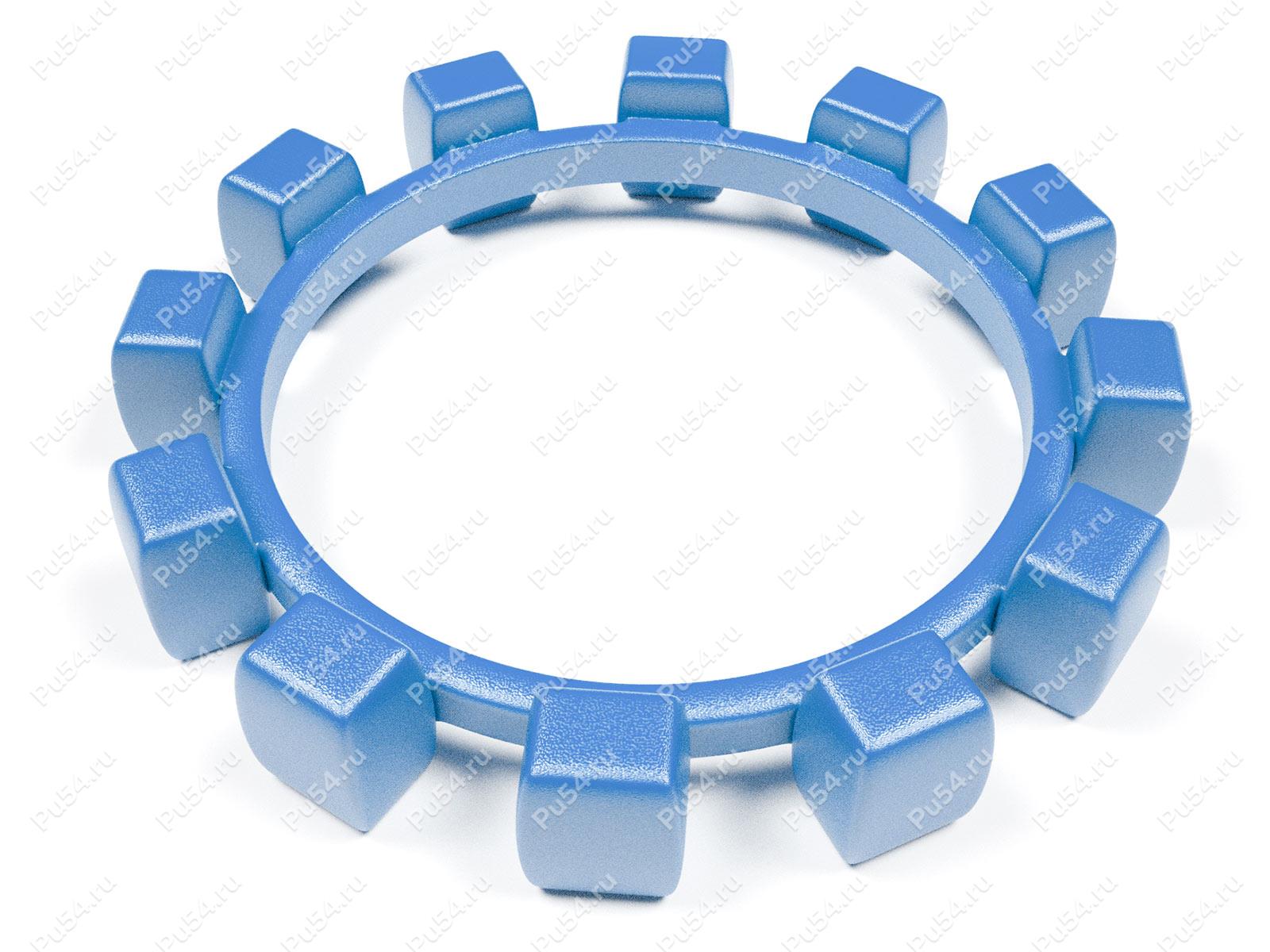 POLY-NORM 140 вставка муфты KTR, эластичная, Product Code 33-99-90612, Polyurethane, Image №1