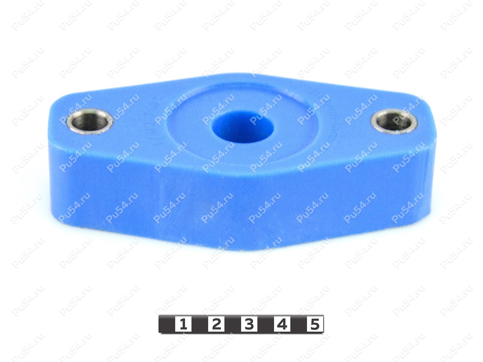 Rear shock absorber strut spacer (lift+ 30 mm), Product Code 17-12-7603, Polyurethane, PW54/K87/синий, Image №1