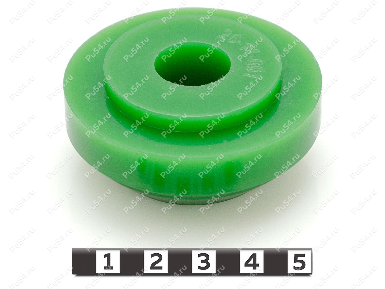 Втулка крепления продольного рычага к кузову, Product Code 26-11-001, Polyurethane, PU54/M80/зеленый, Image №1