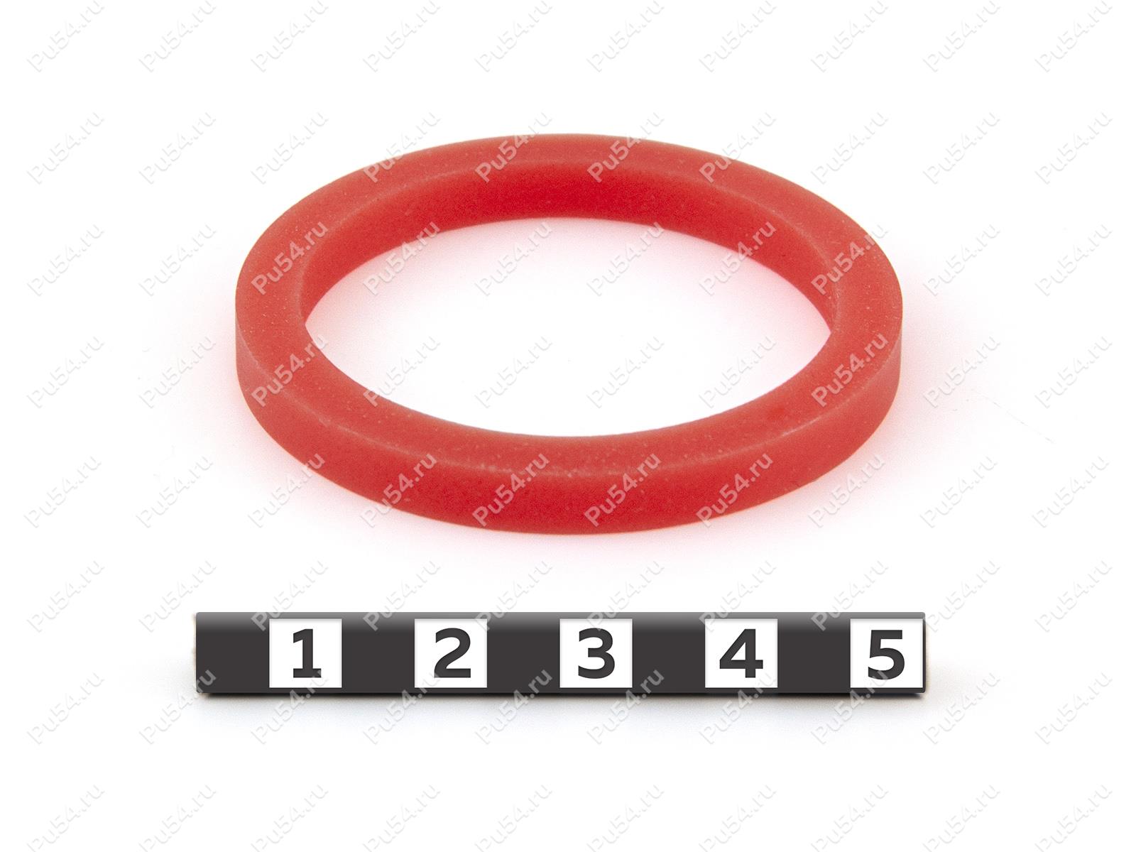 Gas can spout gasket Ekstrim 5 mm (blank cap), Product Code 33-01-408, Polyurethane, PU54/E72/черный, Image №1